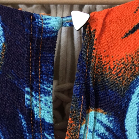 Maeve high low floral sleeveless dress sz 4 - Picture 9 of 9